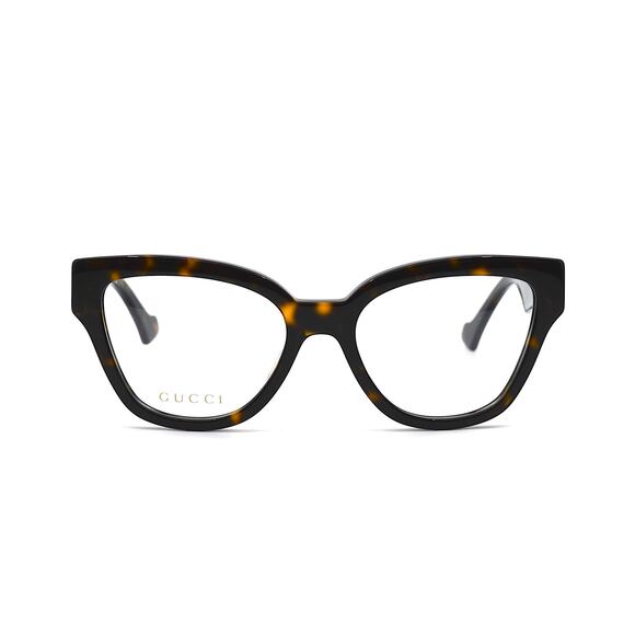 NEW GUCCI GG1424O 006 HAVANA AUTHENTIC EYEGLASSES FRAME - Picture 3 of 15